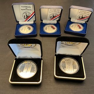 5 World Trade Center .999 Silver  1 Ozt Commemorative Coins