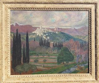 Eugene Durenne (1860-1944) French Impressionist Riviera