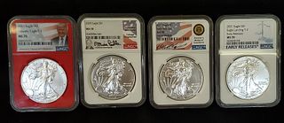 NGC MS70 Silver Eagles