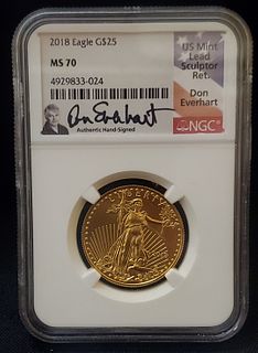 2018 $25 Gold Eagle 