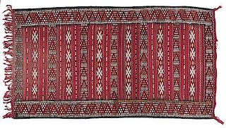 Flat Weave Turkmen Rug 