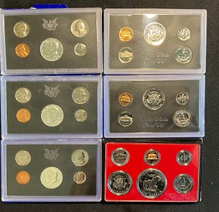 Group of 22 US Mint Proof Sets