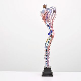 Large Susan Gott DANCING SPIRIT Sculpture, 39"H