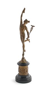After Giambologna, Bronze Mercury Statue