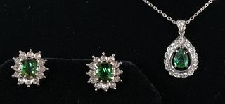 H. Stern 18k Gemstone Necklace & Earrings Set