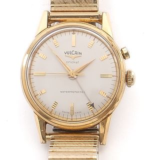 Men's Vintage Vulcain Cricket Swiss Wrist Watch