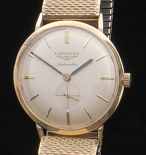 Mens Vintage Longines 14k Admiral Wrist Watch