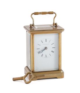Tiffany & Co Swiss Brass Carriage Clock