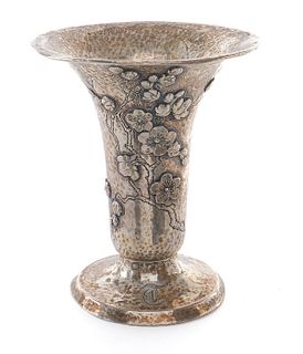 Gorham Sterling Silver Aesthetic Vase