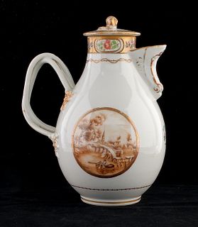 Old Paris Porcelain Teapot