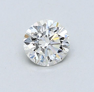 GIA Certified 0.50CT Round Cut Loose Diamond H Color VVS2 Clarity 