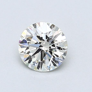 GIA - Certified 0.60 CT Round Cut Loose Diamond J Color VVS1 Clarity