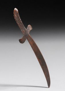 Roycroft Hammered Copper Sword-Shaped Letter Opener c1920s.