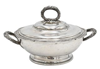 Emile Puiforcat French Silver Covered Tureen