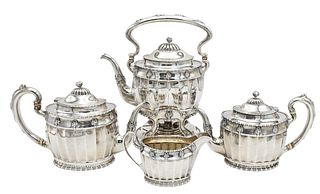 Four Piece Gorham Sterling Silver Tea and Coffee Service