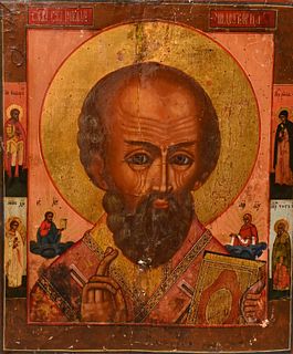 Russian Orthodox Icon of St. Nicholas