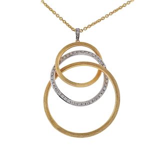 Marco Bicego Jaipur Gold Diamond Pendant Necklace