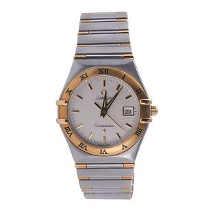Omega Constellation Two Tone Ladies Watch 