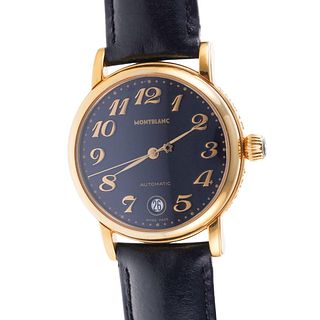 Montblanc Meisterstuck Gold Tone Watch 7042