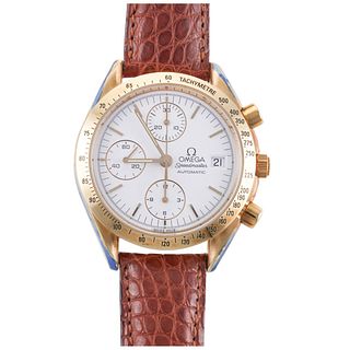 NOS Omega Speedmaster 18k Gold Chronograph Watch 3611.20.00
