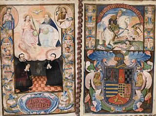 Illuminated Manuscripts (Carta Executoria)