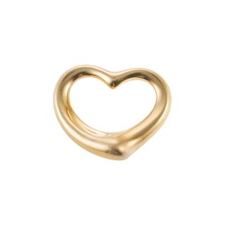 Tiffany & Co Elsa Peretti 18k Gold Open Heart Pendant