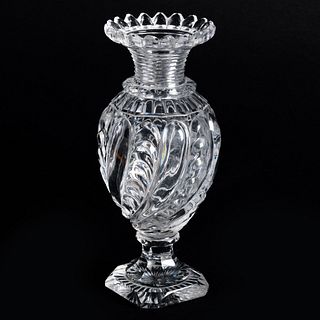 George III Baluster Cut Glass Vase