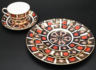 83 Piece Royal Crown Derby "Old Imari" Porcelain Set