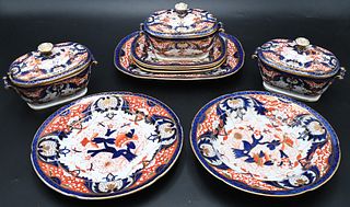 112 Piece Assembled English Glazed Ceramic Table Service to Include Some Royal Worcester