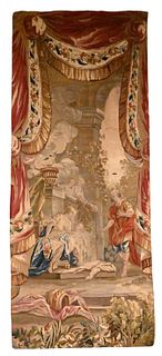Aubusson Portieres Tapestry