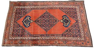 Bidjar Oriental Carpet Having Center Medallion