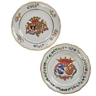 CHINESE ARMORIAL PORCELAIN