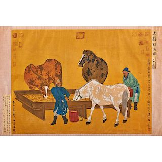 AFTER ZHOA ZIANG (ZHOA MENGFU)(Chinese, 1254-1322)