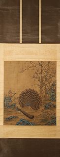 Attributed to Giuseppe Castiglione, Chinese Painting Ink and Color