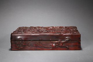 A Huanghuali Box and Cover