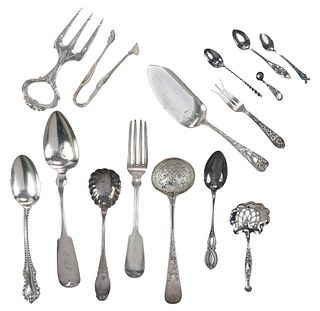 47 Pieces Assorted Silver Flatware