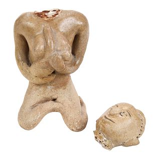 Vietnamese Tukatha Pottery Figure