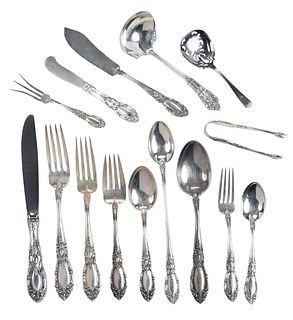 Towle King Richard Sterling Flatware, 79 Pieces
