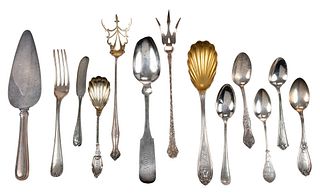 48 Pieces Assorted Silver Flatware