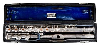 William S. Haynes & Co. Silver Flute