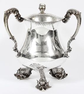 MARCUS & CO. STERLING PRESENTATION LOVING CUP