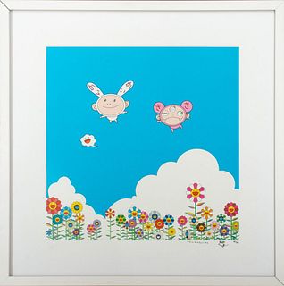 Takashi Murakami "If Only I Could Do This" Litho