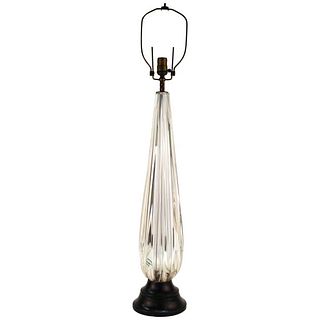 Barovier & Toso Attr. Murano Glass Table Lamp