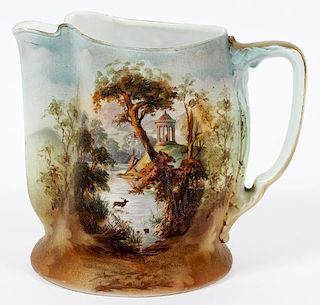 ROYAL BAYREUTH TAPESTRY SCENIC PITCHER