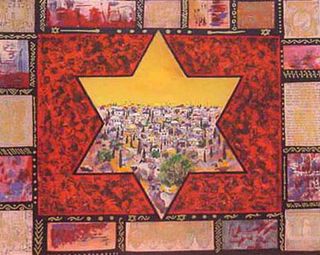Victor- Original Serigraph "Star of Jerusalem"