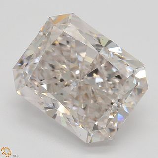 3.02 ct, Natural Light Pinkish Brown Color, VS2, Radiant cut Diamond (GIA Graded), Appraised Value: $286,800 