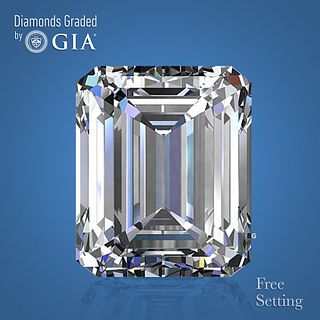 5.01 ct, I/VVS1, Emerald cut GIA Graded Diamond. Appraised Value: $400,800 