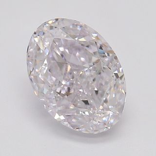 1.09 ct, Natural Very Light Pink Color, VS2, Oval cut Diamond (GIA Graded), Appraised Value: $89,300 