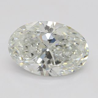 1.51 ct, Natural Faint Yellow-Green Color, VS2, Oval cut Diamond (GIA Graded), Appraised Value: $22,600 