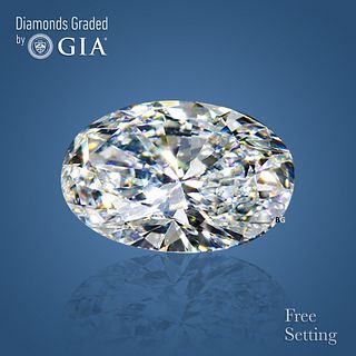 3.52 ct, D/VVS1, Oval cut GIA Graded Diamond. Appraised Value: $321,200 